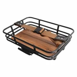 Atran Epic Retro AVS Fietsmand 8L - Zwart/Bruin