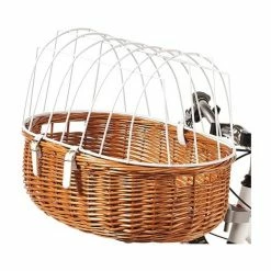 Aumuller Aumüller Rieten Dierenmand 11/975/7 Met Draadkoepel / Houder -Bike Fashion Soldes aumuller rieten dierenmand 11 975 7 met draadkoepel houder 4011599545250 11 l