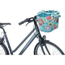 Basil Bloom Field Fietsmand 15L KF - Blauw -Bike Fashion Soldes basil bloom field fietsmand 15l kf blauw 8715019112911 4 l