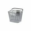 Basil Bold Fietsmand KlickFix Fijnmazig - Zilver -Bike Fashion Soldes basil bold fietsmand klickfix fijnmazig zilver 8715019112416 0 l
