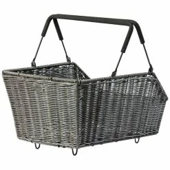 Basil Cento MIK Fietsmand Achterop - Rotan Bruin