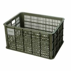 Basil Fietskrat Groot 40L - Mos Groen -Bike Fashion Soldes basil fietskrat groot 40l mos groen 8715019210969 11 l