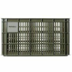 Basil Fietskrat Groot 40L - Mos Groen -Bike Fashion Soldes basil fietskrat groot 40l mos groen 8715019210969 2 l