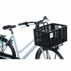 Basil Fietskrat Maat L 40L MIK - Zwart 12 Basil Fietskrat Maat L 40L MIK - Zwart -Bike Fashion Soldes basil fietskrat maat l 40l mik zwart 8715019211706 5 l