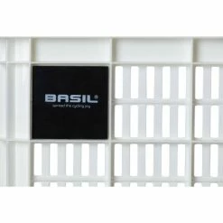 Basil Fietskrat Medium 27L - Wit -Bike Fashion Soldes basil fietskrat medium 27l wit 8715019210914 3 l