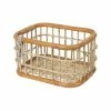 Basil Green Life Fietsmand 18L Riet - Naturel Bruin -Bike Fashion Soldes basil green life fietsmand 18l riet naturel bruin 8715019130793 0 l