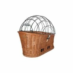 Basil Pasja Hondenmand 38L 50cm MIK Riet - Bruin