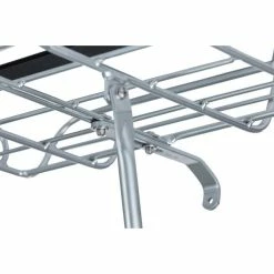 Basil Portland Fietsmand 25L MIK - Chroom -Bike Fashion Soldes basil portland fietsmand 25l mik chroom 8715019504136 5 l