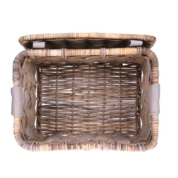 Basil Rieten Fietsmand Denton Large Grey 7 Basil Rieten Fietsmand Denton Large Grey – Image 5