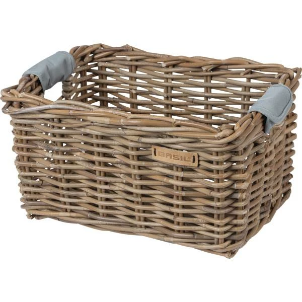 Basil Rieten Fietsmand Dorset Medium Grey 3 Basil Rieten Fietsmand Dorset Medium Grey