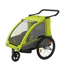Blue Bird Kinder Fietskar 2-Kinderen - Groen/Grijs 8 Blue Bird Kinder Fietskar 2-Kinderen - Groen/Grijs -Bike Fashion Soldes blue bird kinder fietskar 2 kinderen groen grijs 4028189659310 3 l