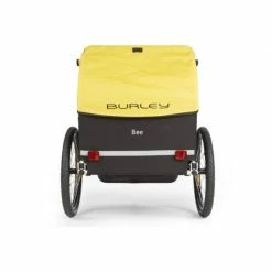 Burley Bee Kinder Fietskar 2-Kinderen - Geel/Zwart -Bike Fashion Soldes burley bee kinder fietskar 2 kinderen geel zwart 677147 3 l