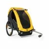 Burley Bee Single Kinderkar 1-Kind - Geel/Zwart -Bike Fashion Soldes burley bee single kinderkar 1 kind geel zwart 719092 0 l