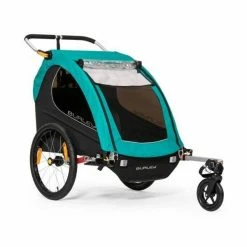 Bike Fashion Soldes -Bike Fashion Soldes burley encore x fietskar 2 kinderen zwart turquoise 617957 11 l