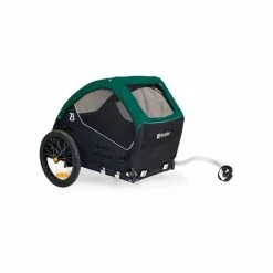 Bike Fashion Soldes 16 Burley Tail Wagon Hondenkar - Zwart/Groen