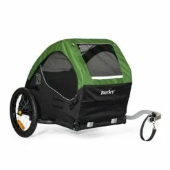 Burley Tail Wagon Hondenkar - Zwart/Groen -Bike Fashion Soldes burley tail wagon hondenkar zwart groen 767558 1 l
