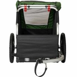 Burley Tail Wagon Hondenkar - Zwart/Groen -Bike Fashion Soldes burley tail wagon hondenkar zwart groen 767558 4 l