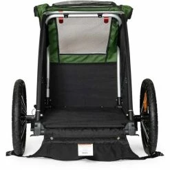 Burley Tail Wagon Hondenkar - Zwart/Groen -Bike Fashion Soldes burley tail wagon hondenkar zwart groen 767558 5 l