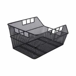 Contec Mocca Fietsmand Achterop Fijnmazig Vast - Zwart