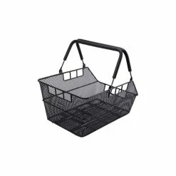 Contec Mocca Multi Fietsmand Achterop Fijnmazig - Zwart