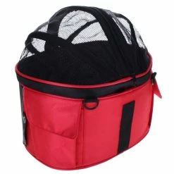 DOGGY RIDE DoggyRide Cocoon Hondenmand - Zwart/Rood -Bike Fashion Soldes doggyride cocoon hondenmand zwart rood 605908 1 l