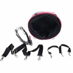 DOGGY RIDE DoggyRide Cocoon Hondenmand - Zwart/Rood -Bike Fashion Soldes doggyride cocoon hondenmand zwart rood 605908 3 l