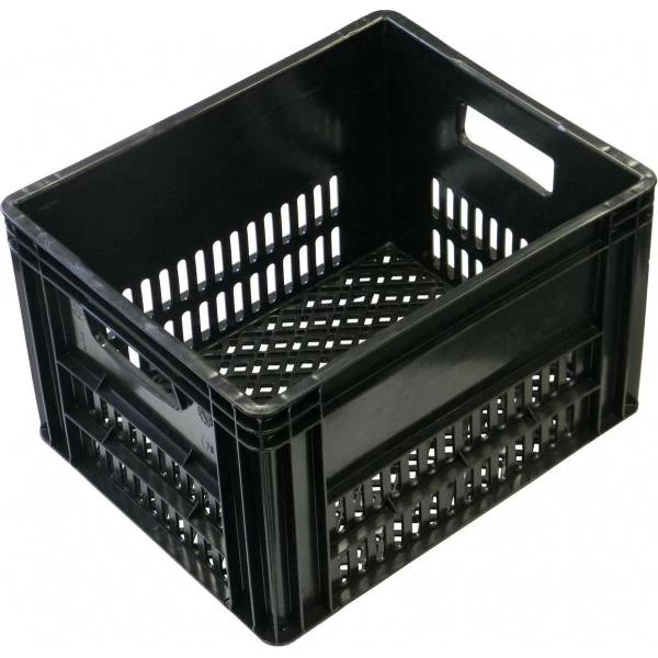 Hollandbikeshop Fietskrat 27x35x44cm - Zwart 3 Hollandbikeshop Fietskrat 27x35x44cm - Zwart