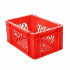 Hollandbikeshop Fietskrat Mini - 30 X 20 X 14.5cm - Rood