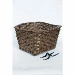 Gazelle Onderdelen Gazelle Rieten Mand MsGrace Met Montage Riempjes - Bruin