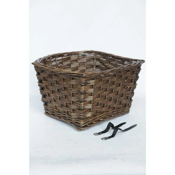 Gazelle Onderdelen Gazelle Rieten Mand MsGrace Met Montage Riempjes - Bruin 3 Gazelle Onderdelen Gazelle Rieten Mand MsGrace Met Montage Riempjes - Bruin