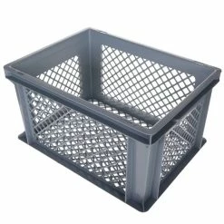 Hollandbikeshop HBS Fietskrat 25L - Grijs