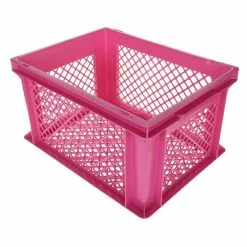 Hollandbikeshop HBS Fietskrat 25L - Roze