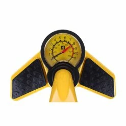 Hollandbikeshop HBS Lynx Fietspomp Manometer XL - Geel/Zwart -Bike Fashion Soldes hbs lynx fietspomp manometer xl geel zwart 8714868033637 4 l