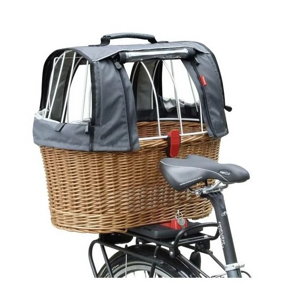 Hollandbikeshop Hondenmand Klickfix GTA Koppeling - Riet/Grijs 5 Hollandbikeshop Hondenmand Klickfix GTA Koppeling - Riet/Grijs – Image 3