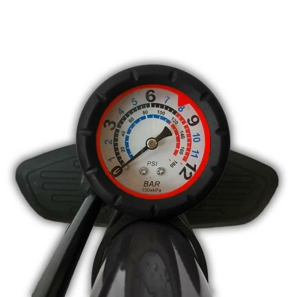 Hollandbikeshop Lynx Voetpomp Met Manometer 12 Bar - Zwart 4 Hollandbikeshop Lynx Voetpomp Met Manometer 12 Bar - Zwart – Image 2