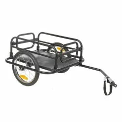 M-Wave Fold Fietskar Tot 40kg - Zwart