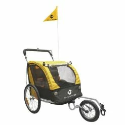 M-Wave Kids Ride 3 In 1 Kinderkar - Geel/Zwart