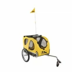 M-Wave Pet Ride Hondenkar - Geel/Zwart