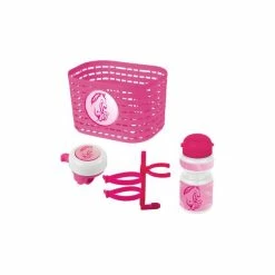 Hollandbikeshop Messingschlager Accessoire Set Paarden - Roze