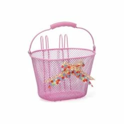 New Looxs Fietsmand Asti Arabella Roze