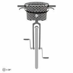 Ortlieb Up-Town Design F79801 Fietsmand 17.5L - Zwart/Wit -Bike Fashion Soldes ortlieb up town design f79801 fietsmand 17 5l zwart wit 4013051050401 5 l