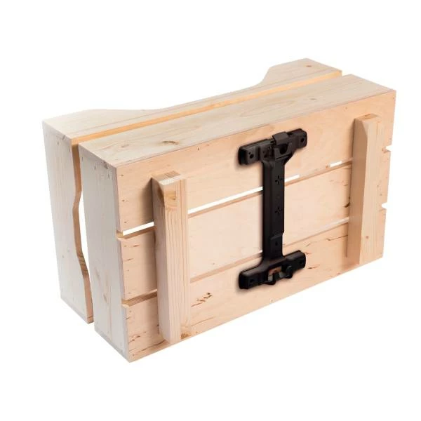 Racktime Woodpacker 2.0 Fietskrat 25L Snap-It 2.0 - Naturel 4 Racktime Woodpacker 2.0 Fietskrat 25L Snap-It 2.0 - Naturel – Image 2