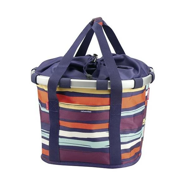 Rixen & Kaul Bikebasket Shoppertas 15L KlickFix - Strepen 3 Rixen & Kaul Bikebasket Shoppertas 15L KlickFix - Strepen