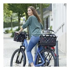 RIXEN & KAUL Rixen&Kaul Carrybag GT Fietsmand Achterop UniKlip - Zwart -Bike Fashion Soldes rixen kaul carrybag gt fietsmand achterop uniklip zwart 4030572105151 5 l