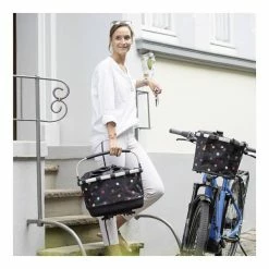 RIXEN & KAUL Rixen&Kaul Carrybag GT Fietsmand Achterop UniKlip - Zwart -Bike Fashion Soldes rixen kaul carrybag gt fietsmand achterop uniklip zwart 4030572105151 6 l