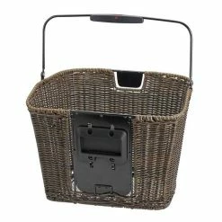 Rixen & Kaul Klick-Fix Mand Structura Met Hengsel Bruin -Bike Fashion Soldes rixen kaul klick fix mand structura met hengsel bruin 4018861000844 11 l
