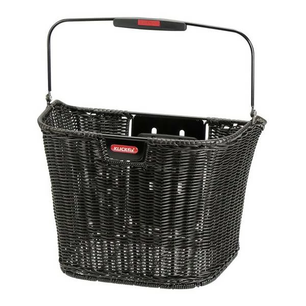 Rixen & Kaul Klick-Fix Mand Structura Met Hengsel Fijn Zwart 3 Rixen & Kaul Klick-Fix Mand Structura Met Hengsel Fijn Zwart
