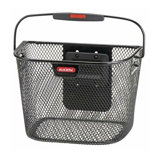 Rixen & Kaul Klickfix Kinderfiets Mand Voorop Zwart 3 Rixen & Kaul Klickfix Kinderfiets Mand Voorop Zwart