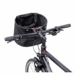 Rixen & Kaul Stuurtas Shopper Mini Comfort Zwart -Bike Fashion Soldes rixen kaul stuurtas shopper mini comfort zwart 4030572101207 4 l