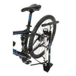 Sapo Hybrid Fietspomp Fatbike Manometer HV/FV - Zwart/Zilver -Bike Fashion Soldes sapo hybrid fietspomp fatbike manometer hv fv zwart zilver 8054529592975 4 l